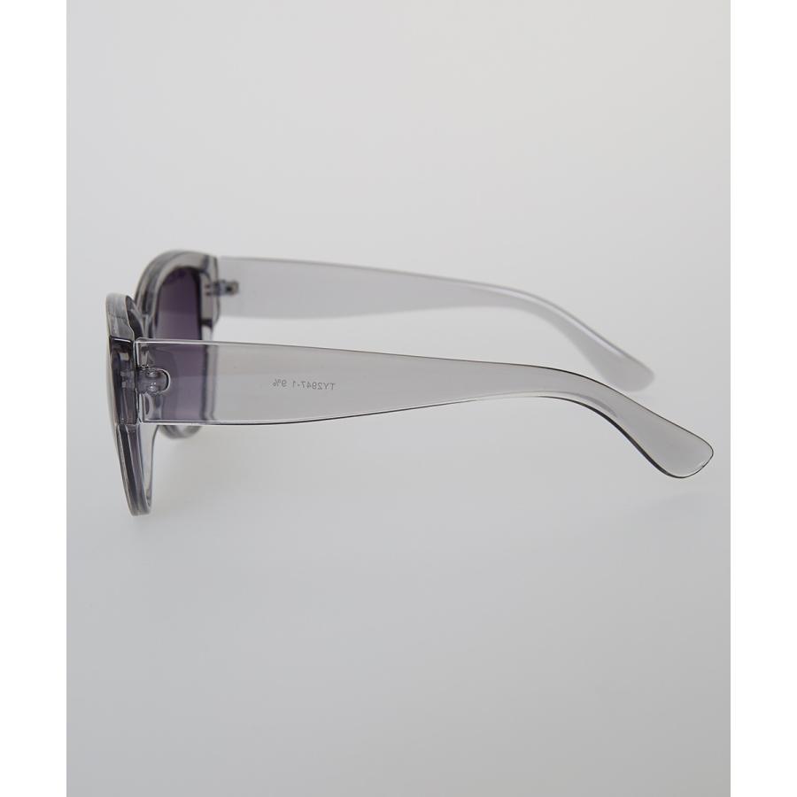 クリア サングラス メンズ ウェリントン メガネ 眼鏡 めがね おしゃれ UVカット 薄い色 カラーレンズ ウエリントン improves | improves | 05