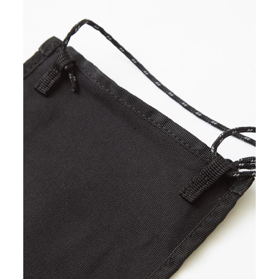 Hanes ヘインズ サコッシュ メンズ ブランド ミニ ショルダーバッグ ショルダーバック 斜めがけ キャンバス ブラック ホワイト 黒 白 | Hanes | 08