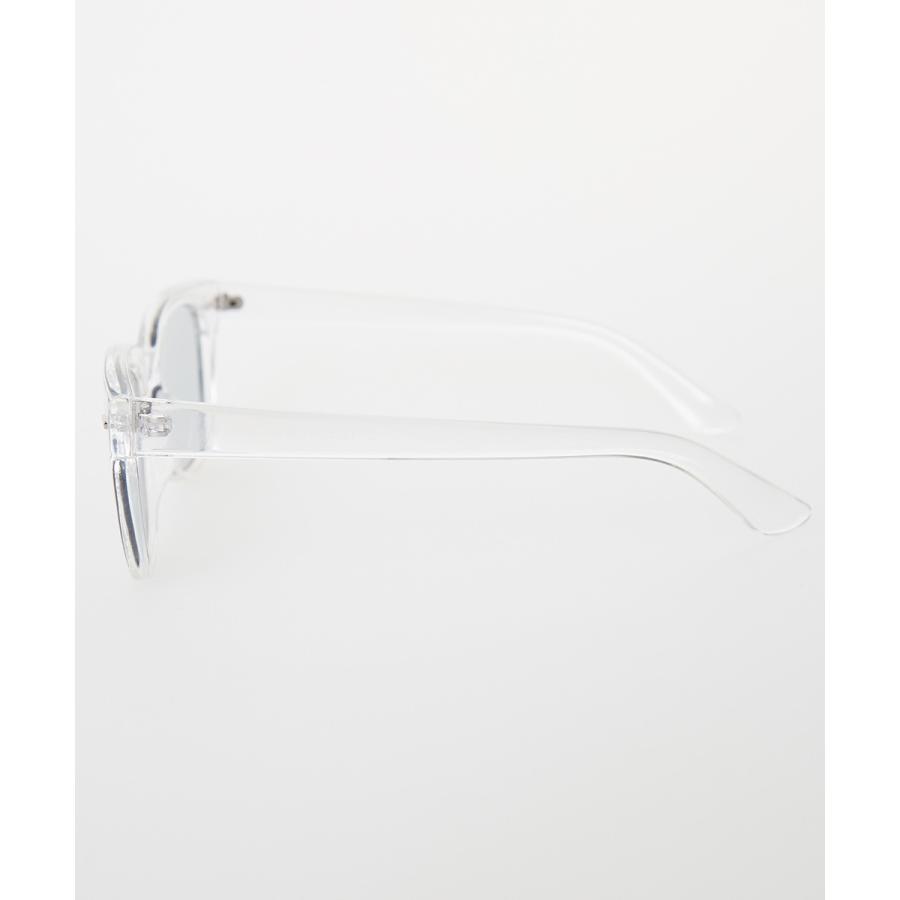 クリア サングラス メンズ ウェリントン メガネ 眼鏡 めがね おしゃれ UVカット 薄い色 カラーレンズ ウエリントン improves | improves | 04