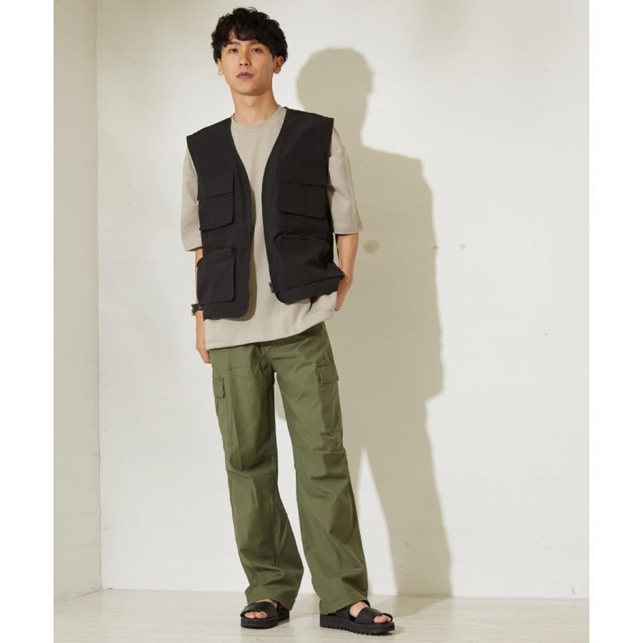 ベスト メンズ 春夏 フィッシングベスト おしゃれ ミリタリーベスト アウトドア ブラック 黒 ストリート 韓国 ファッション improves | improves | 03