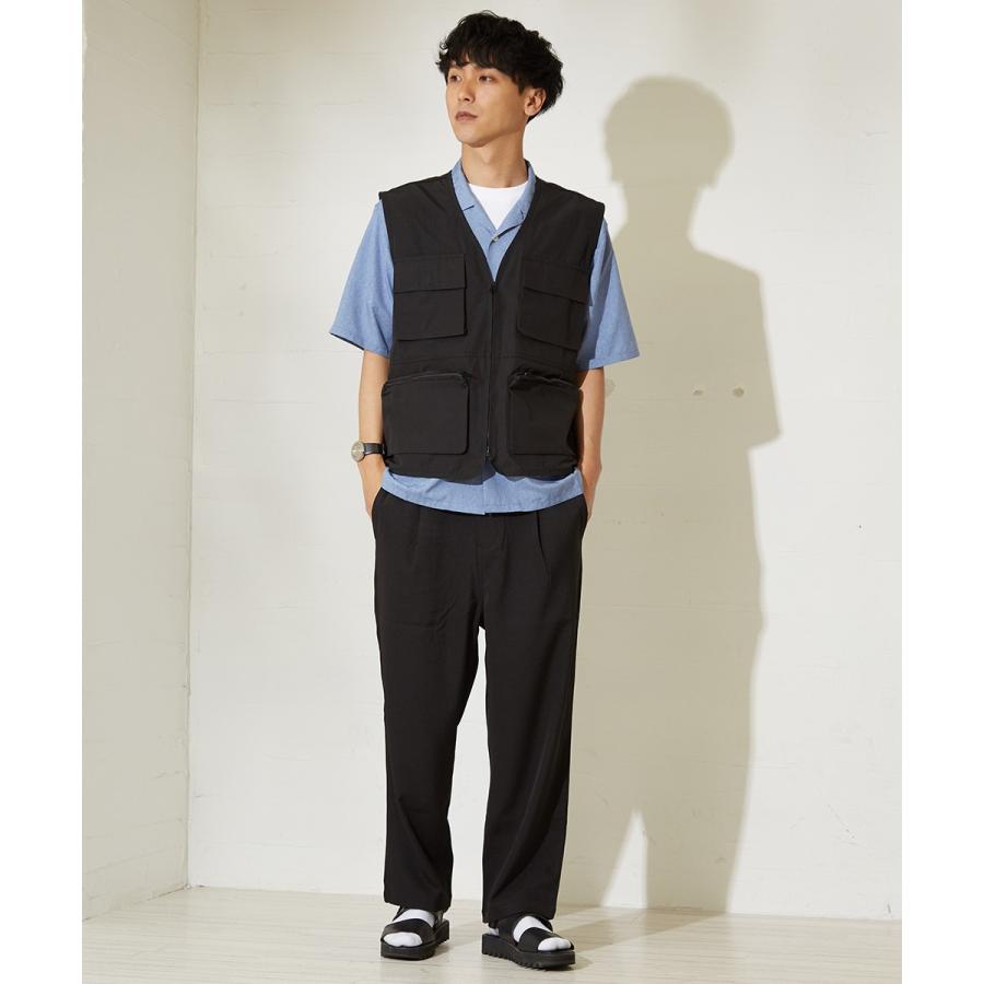 ベスト メンズ 春夏 フィッシングベスト おしゃれ ミリタリーベスト アウトドア ブラック 黒 ストリート 韓国 ファッション improves | improves | 05