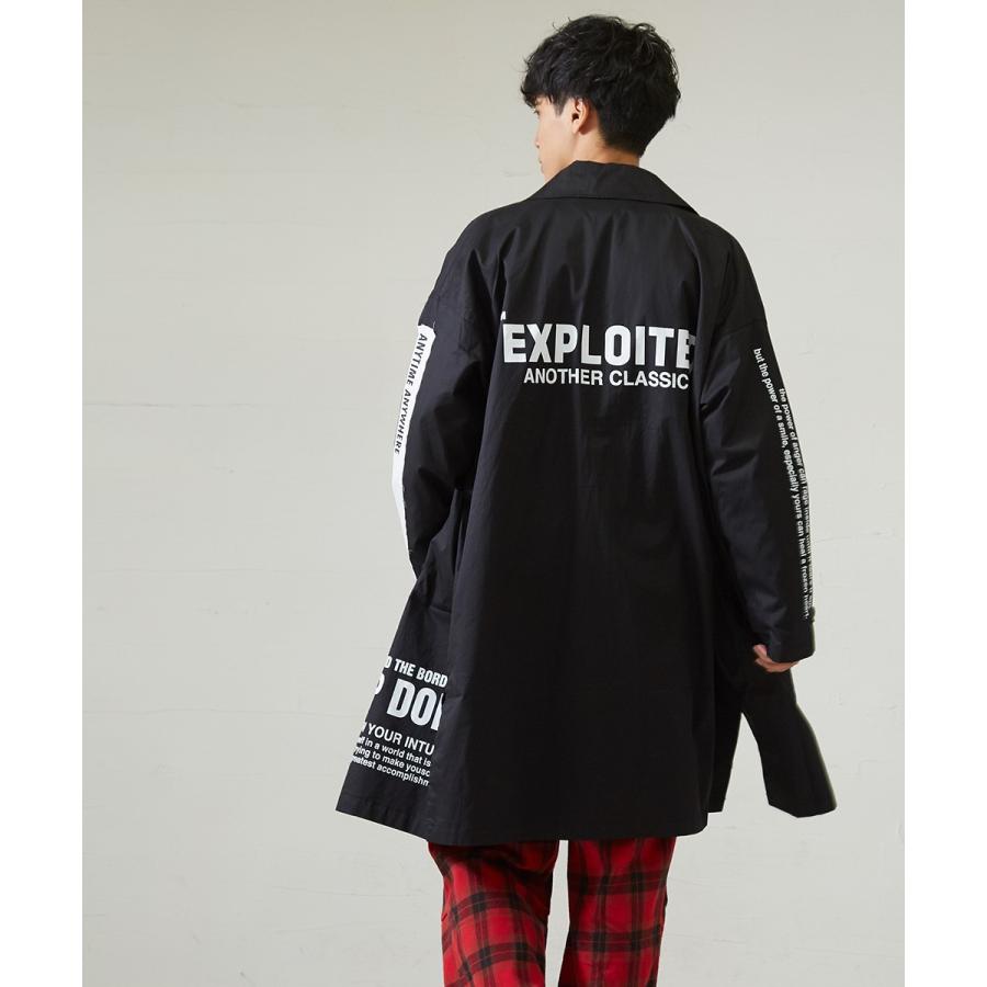 オーバーコート メンズ ビッグシルエット コート ショップコート ロング ジャケット ビックシルエット オーバーサイズ 韓国 improves | improves | 04