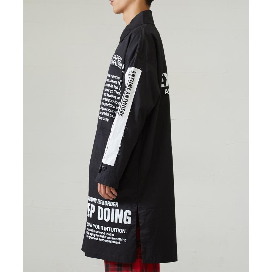 オーバーコート メンズ ビッグシルエット コート ショップコート ロング ジャケット ビックシルエット オーバーサイズ 韓国 improves | improves | 06