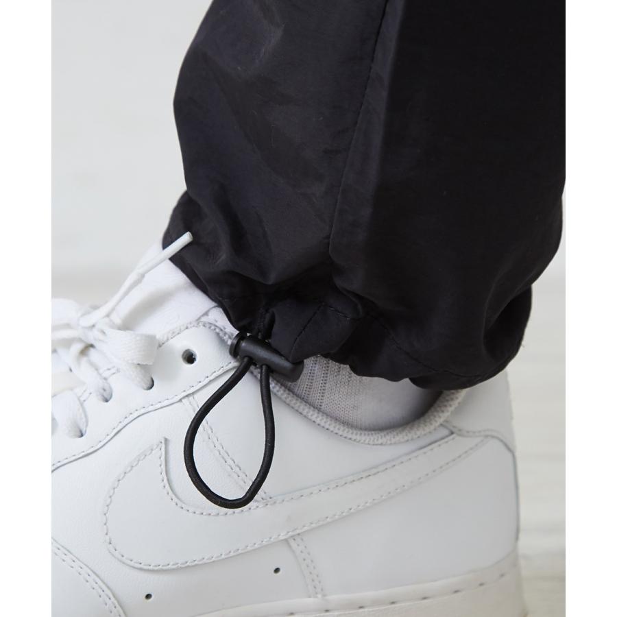 カーゴパンツ メンズ ミリタリー シャカシャカ ナイロンパンツ ワイドパンツ 黒 ストリート系 ストリートファッション 韓国ファッション | improves | 13