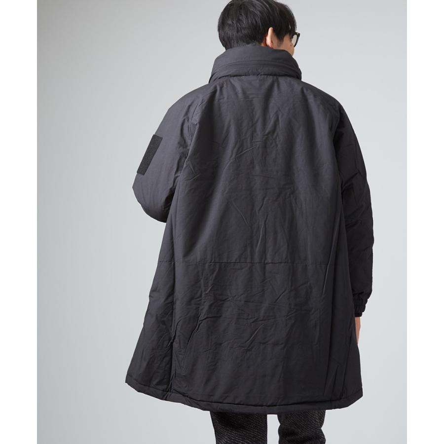 中綿ジャケット メンズ 防寒 オーバーサイズ 大きいサイズ ゆったり ロング丈 黒 緑 ハイネック スタンドカラー 中綿コート ダウンジャケット improves | improves | 15