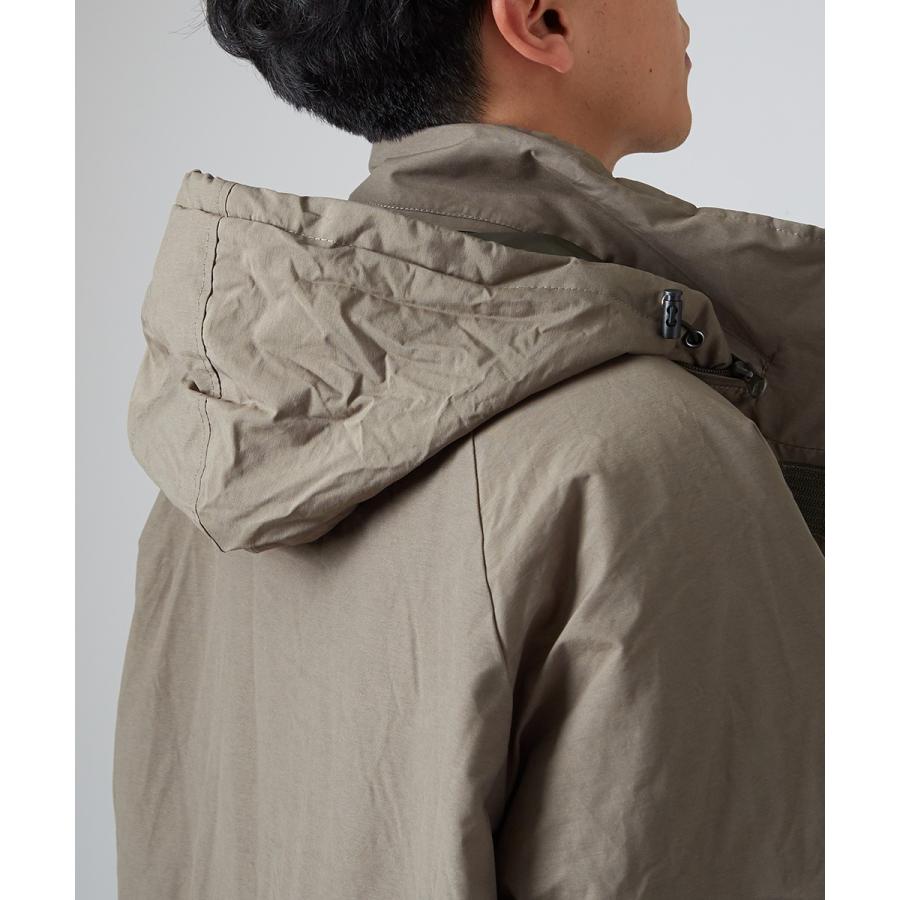 中綿ジャケット メンズ 防寒 オーバーサイズ 大きいサイズ ゆったり ロング丈 黒 緑 ハイネック スタンドカラー 中綿コート ダウンジャケット improves | improves | 18