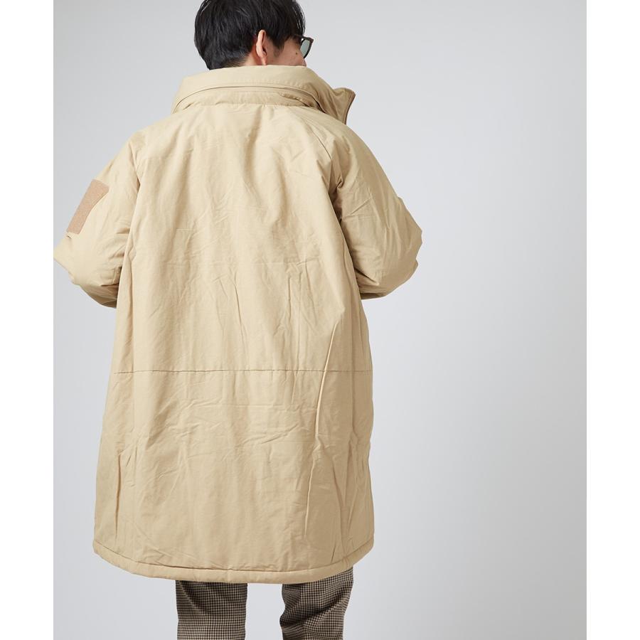 中綿ジャケット メンズ 防寒 オーバーサイズ 大きいサイズ ゆったり ロング丈 黒 緑 ハイネック スタンドカラー 中綿コート ダウンジャケット improves | improves | 02