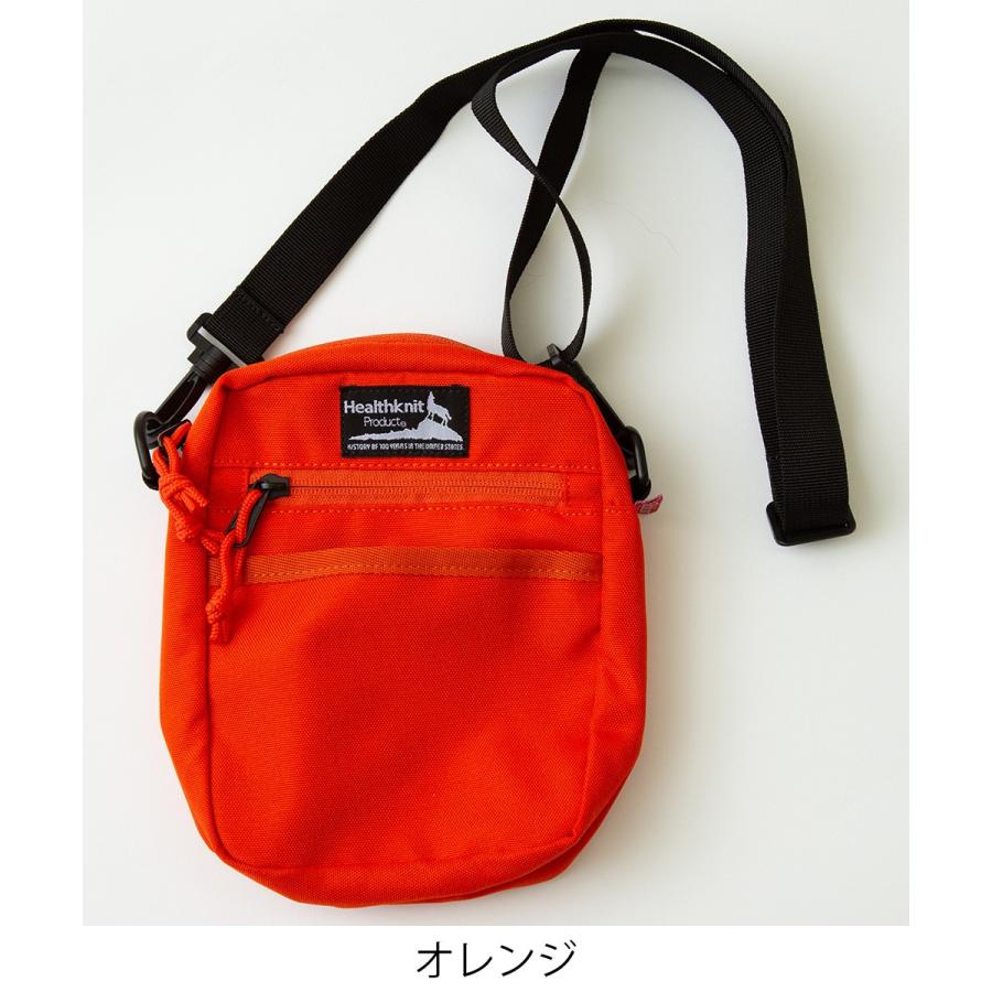 Healthknit ヘルスニット ミニ ショルダーバッグ メンズ サコッシュ ショルダーバック ミニショルダーバッグ ブランド 斜めがけ カバン | Healthknit | 01