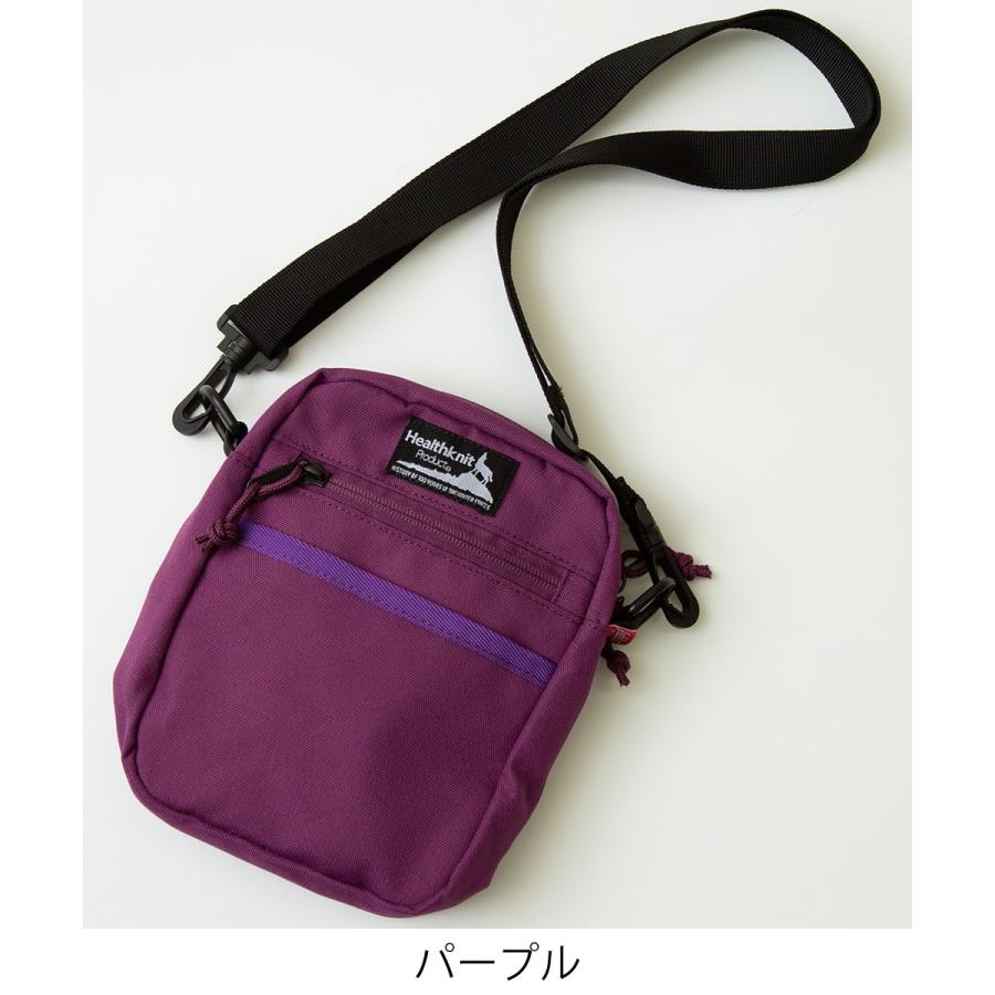 Healthknit ヘルスニット ミニ ショルダーバッグ メンズ サコッシュ ショルダーバック ミニショルダーバッグ ブランド 斜めがけ カバン | Healthknit | 03
