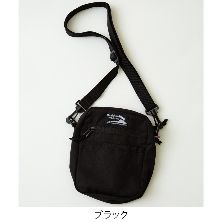 Healthknit ヘルスニット ミニ ショルダーバッグ メンズ サコッシュ ショルダーバック ミニショルダーバッグ ブランド 斜めがけ カバン | Healthknit | 06