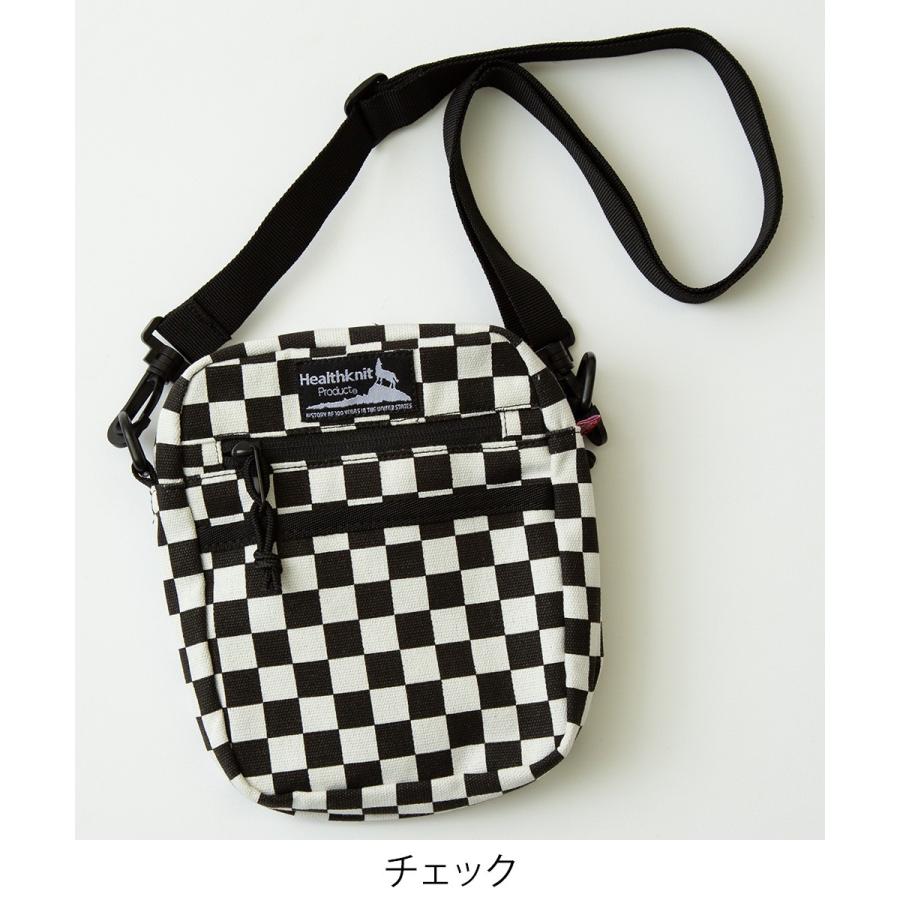 Healthknit ヘルスニット ミニ ショルダーバッグ メンズ サコッシュ ショルダーバック ミニショルダーバッグ ブランド 斜めがけ カバン | Healthknit | 07
