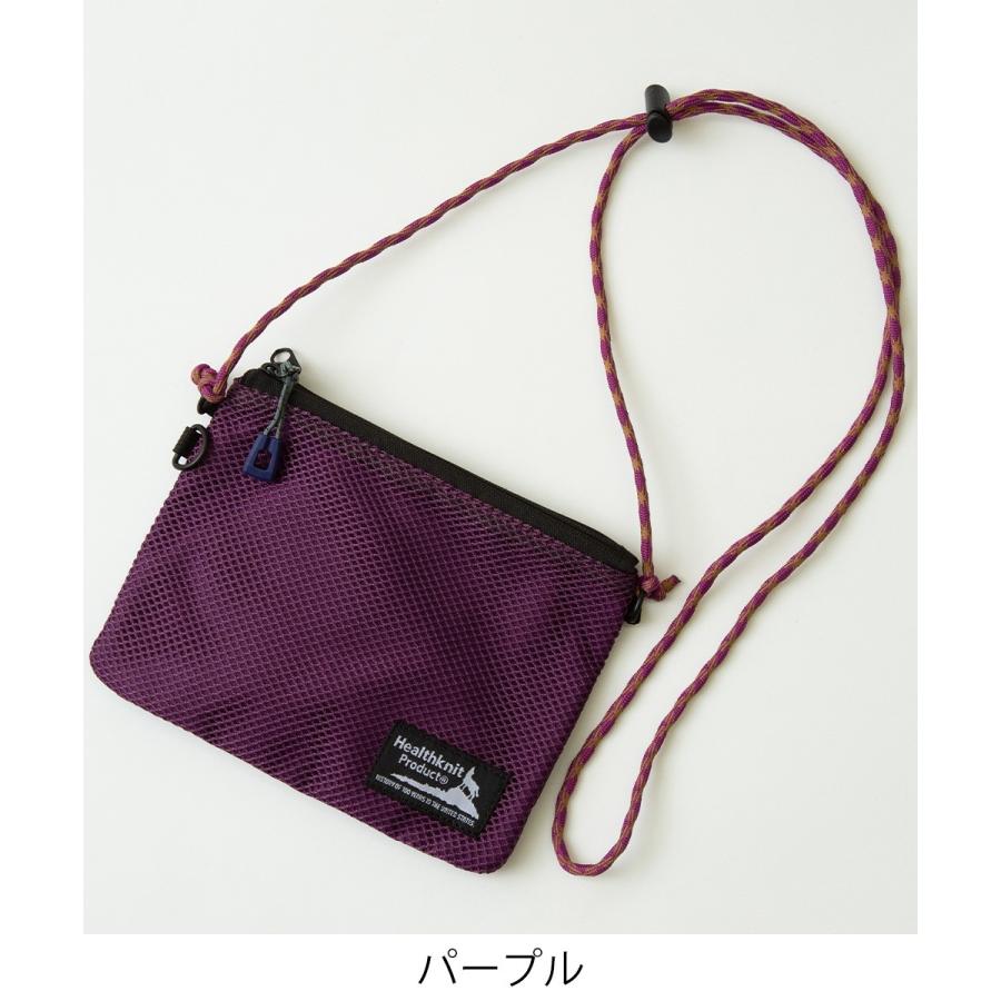 Healthknit ヘルスニット サコッシュ メンズ ブランド ミニサコッシュバッグ サコッシュバック ショルダーバッグ 斜めがけ カバン 鞄 | Healthknit | 04