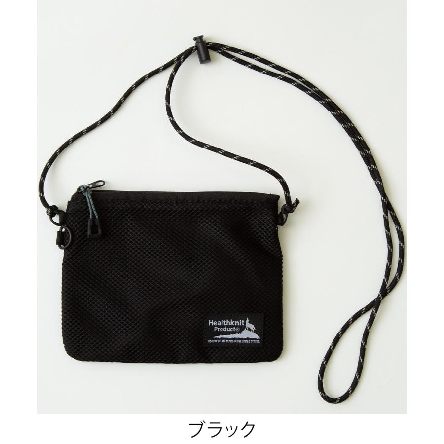 Healthknit ヘルスニット サコッシュ メンズ ブランド ミニサコッシュバッグ サコッシュバック ショルダーバッグ 斜めがけ カバン 鞄 | Healthknit | 05