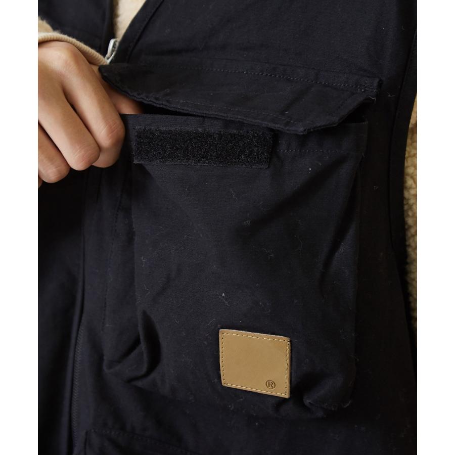 フィッシングベスト メンズ ベスト ミリタリー アウトドア ワーク ジップアップ 黒 迷彩柄 カモフラージュ カモフラ柄 無地 キャンプ 釣り improves | improves | 14