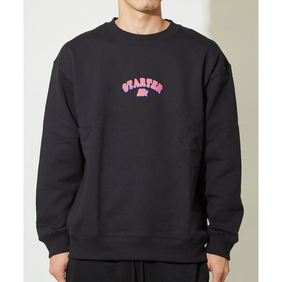 STARTER BLACK LABEL スターターブラックレーベル トレーナー スウェット 裏起毛 メンズ あったか スウェットトレーナー | improves | 05