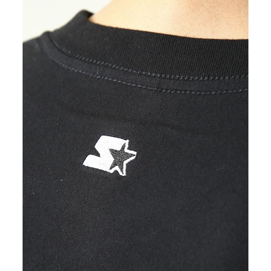 STARTER BLACK LABEL スターターブラックレーベル メンズ  ロンT 長袖 長袖Tシャツ ロゴプリント ロゴ クルーネック 黒 白 ブランド | improves | 10
