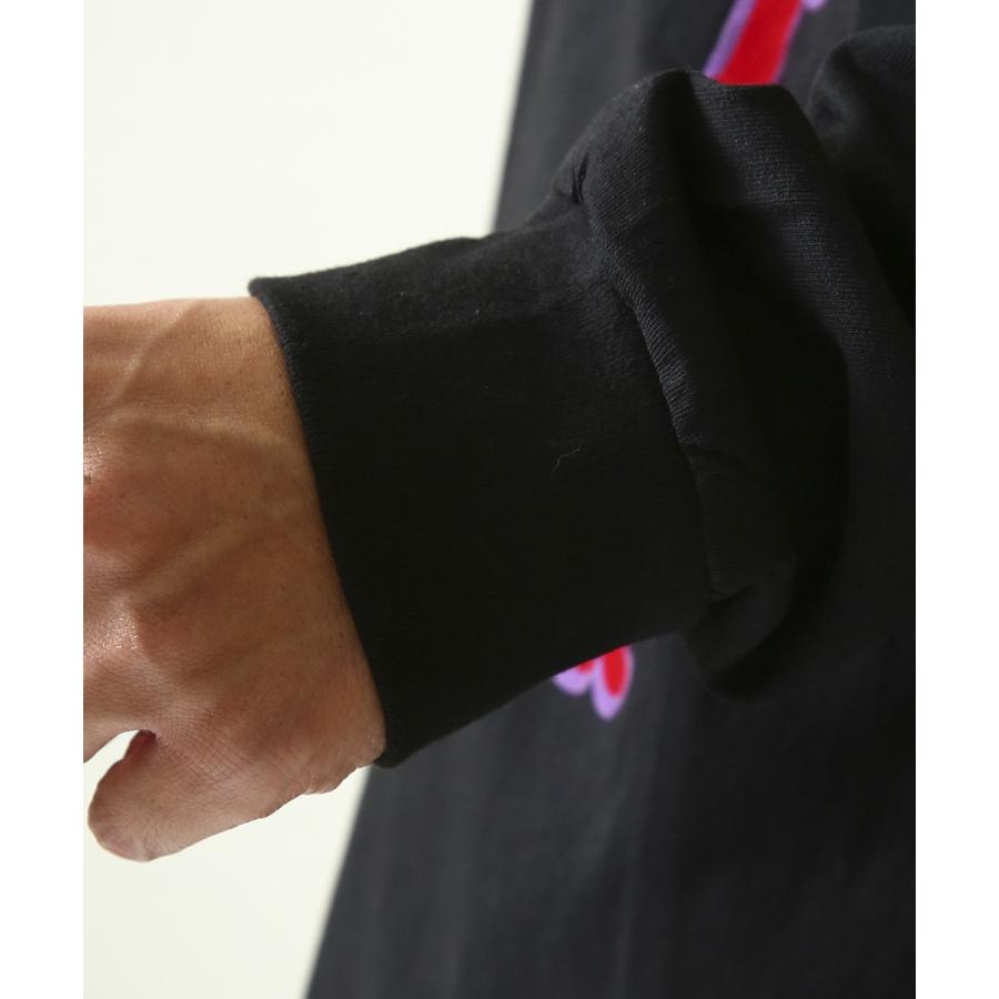 STARTER BLACK LABEL スターターブラックレーベル メンズ  ロンT 長袖 長袖Tシャツ ロゴプリント ロゴ クルーネック 黒 白 ブランド | improves | 11