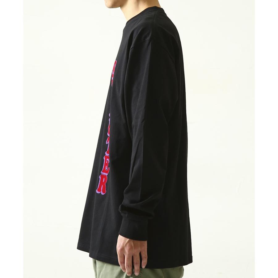 STARTER BLACK LABEL スターターブラックレーベル メンズ  ロンT 長袖 長袖Tシャツ ロゴプリント ロゴ クルーネック 黒 白 ブランド | improves | 07