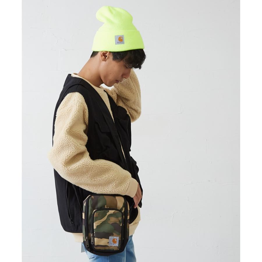 Carhartt カーハート ニットキャップ メンズ  ニット帽子 ロゴ ラベル ブランド 無地 黒 緑 茶 青 帽子 ストリートファッション ストリート系 | Carhartt | 02