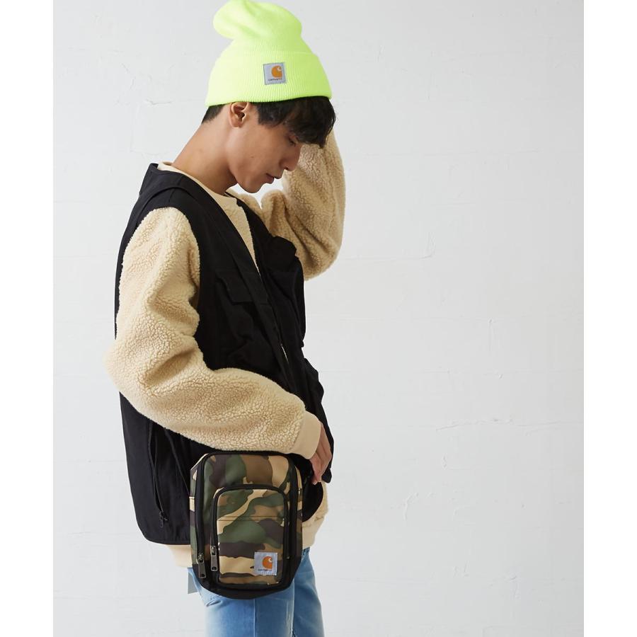 Carhartt カーハート ミニ ショルダーバッグ メンズ  サコッシュ ポーチ 撥水 無地 迷彩 黒 ブランド カモフラージュ 柄 迷彩柄 小さめ カバン 鞄 BAG | Carhartt | 03