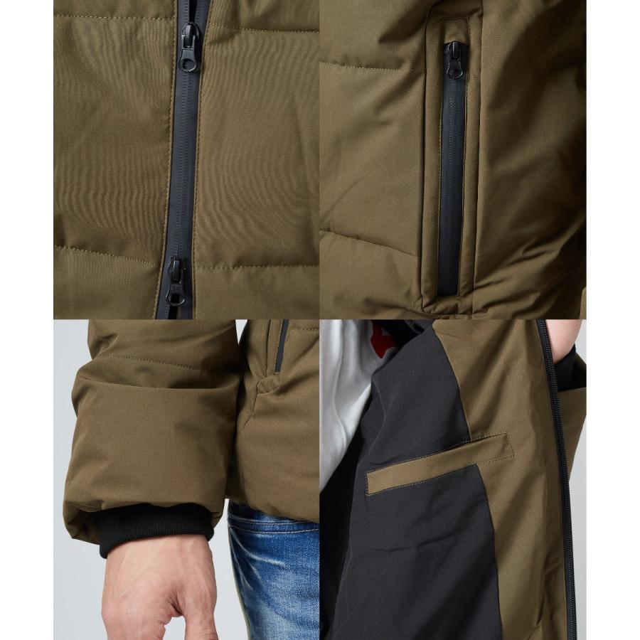 improves（インプローブス） 中綿ジャケット メンズ 防寒 撥水加工