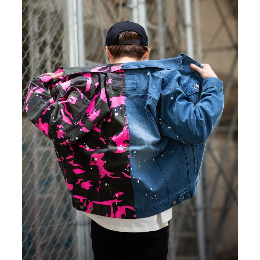 新品　IMPRESTORE I.M.S.T. Gジャン デニムジャケット　ペンキ 新品 IMPRESTORE I.M.S.T. Gジャン デニムジャケット ペンキ
