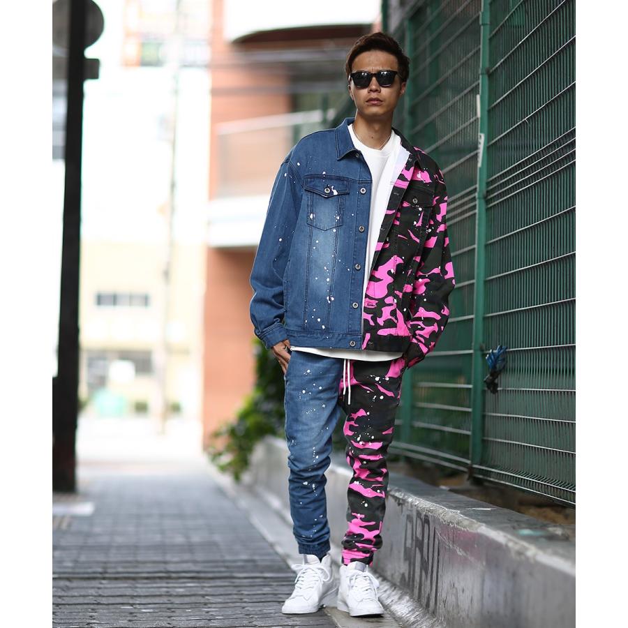 新品　IMPRESTORE I.M.S.T. Gジャン デニムジャケット　ペンキ 新品 IMPRESTORE I.M.S.T. Gジャン デニムジャケット ペンキ