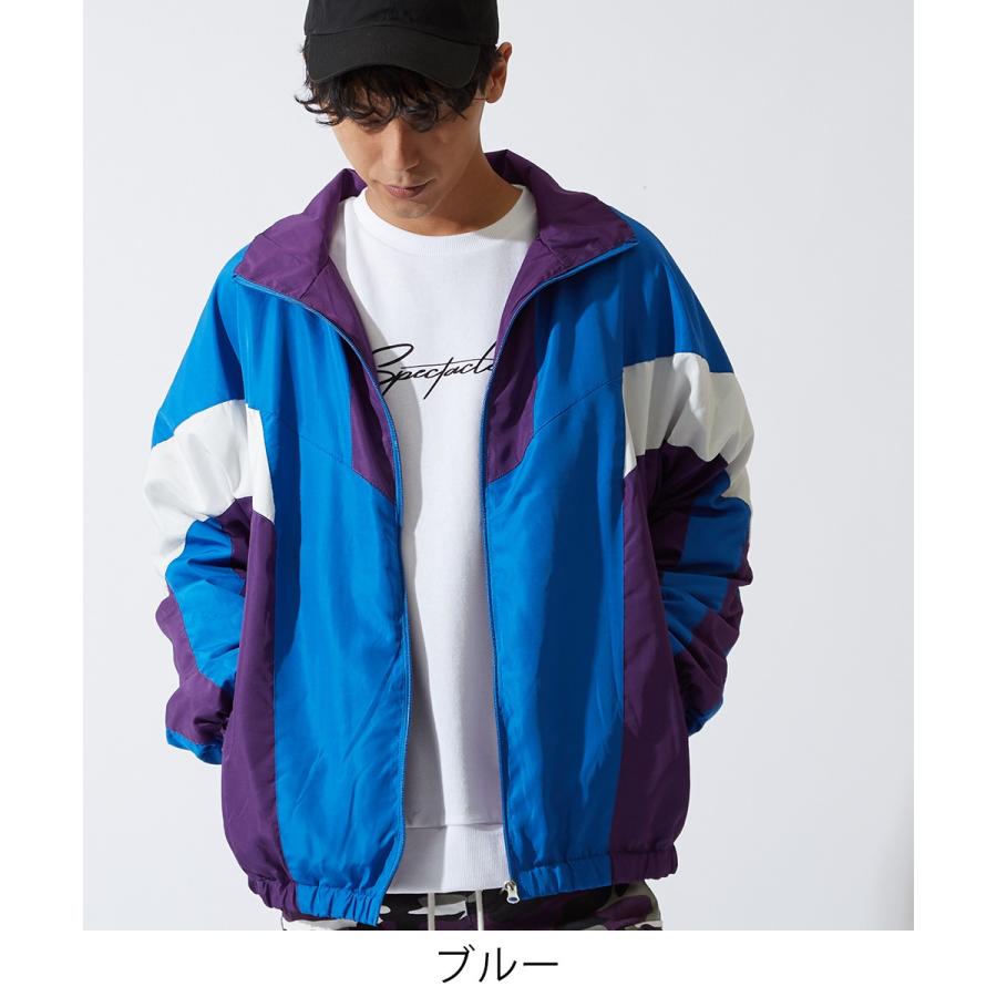 トラックジャケット メンズ ナイロン 大きいサイズ ビッグシルエット シャカシャカ ウインドブレーカー ナイロンジャケットimproves | improves | 11