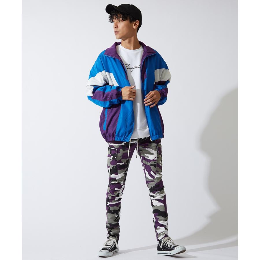 トラックジャケット メンズ ナイロン 大きいサイズ ビッグシルエット シャカシャカ ウインドブレーカー ナイロンジャケットimproves | improves | 13