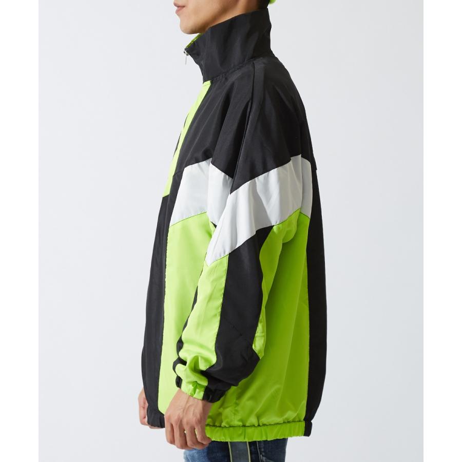 トラックジャケット メンズ ナイロン 大きいサイズ ビッグシルエット シャカシャカ ウインドブレーカー ナイロンジャケットimproves | improves | 15