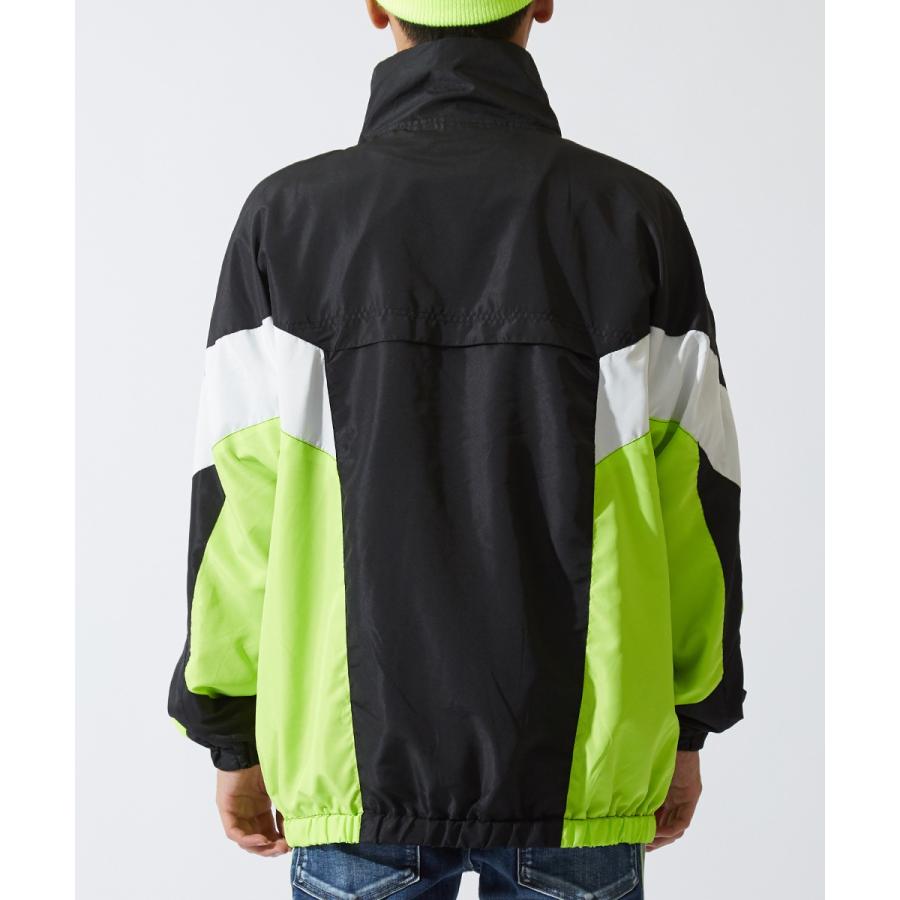 トラックジャケット メンズ ナイロン 大きいサイズ ビッグシルエット シャカシャカ ウインドブレーカー ナイロンジャケットimproves | improves | 16