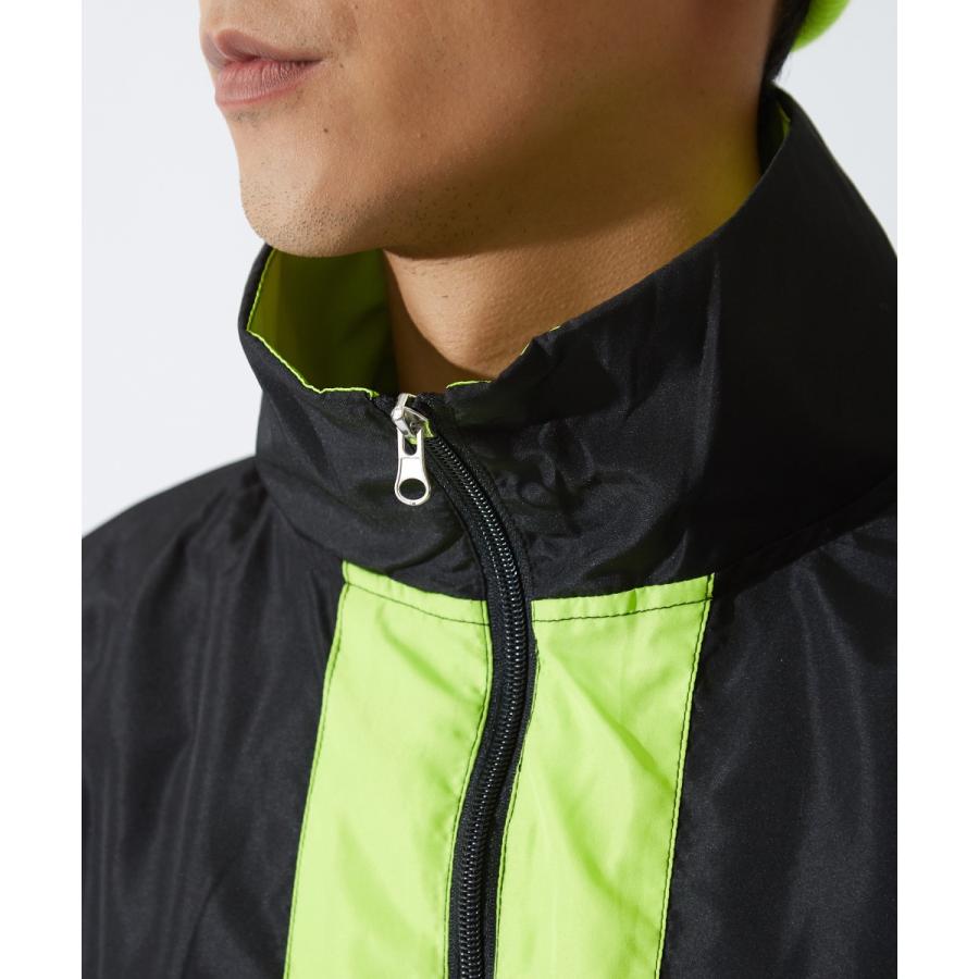 トラックジャケット メンズ ナイロン 大きいサイズ ビッグシルエット シャカシャカ ウインドブレーカー ナイロンジャケットimproves | improves | 17