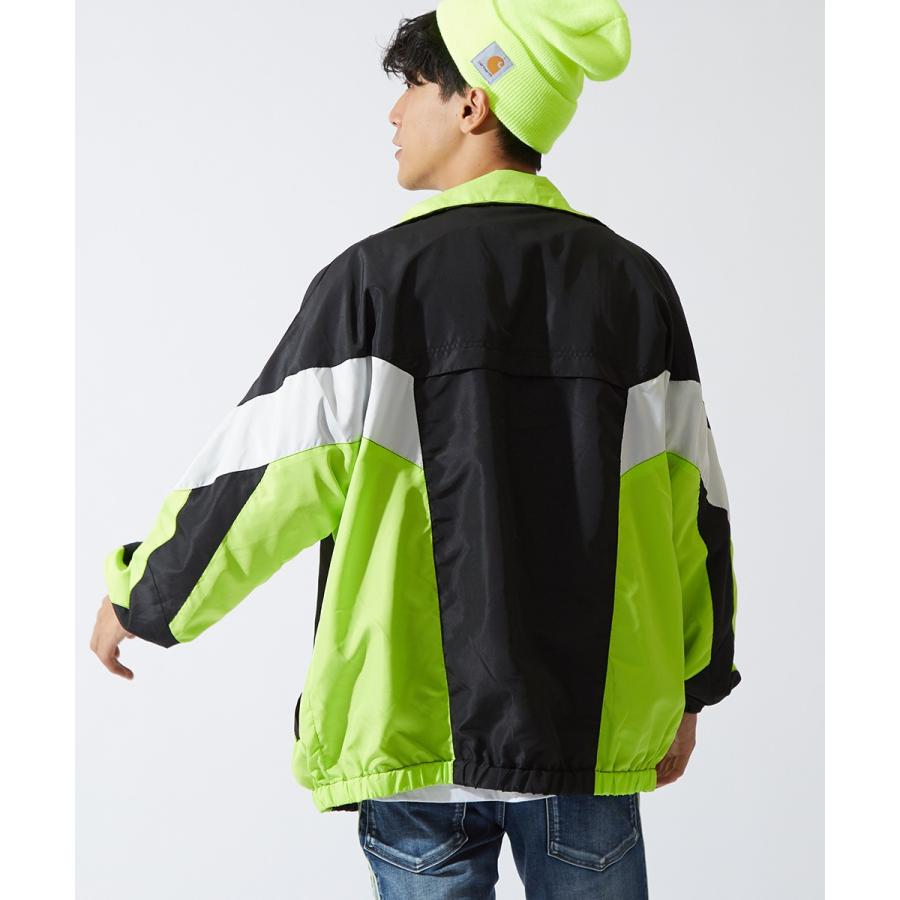 トラックジャケット メンズ ナイロン 大きいサイズ ビッグシルエット シャカシャカ ウインドブレーカー ナイロンジャケットimproves | improves | 02