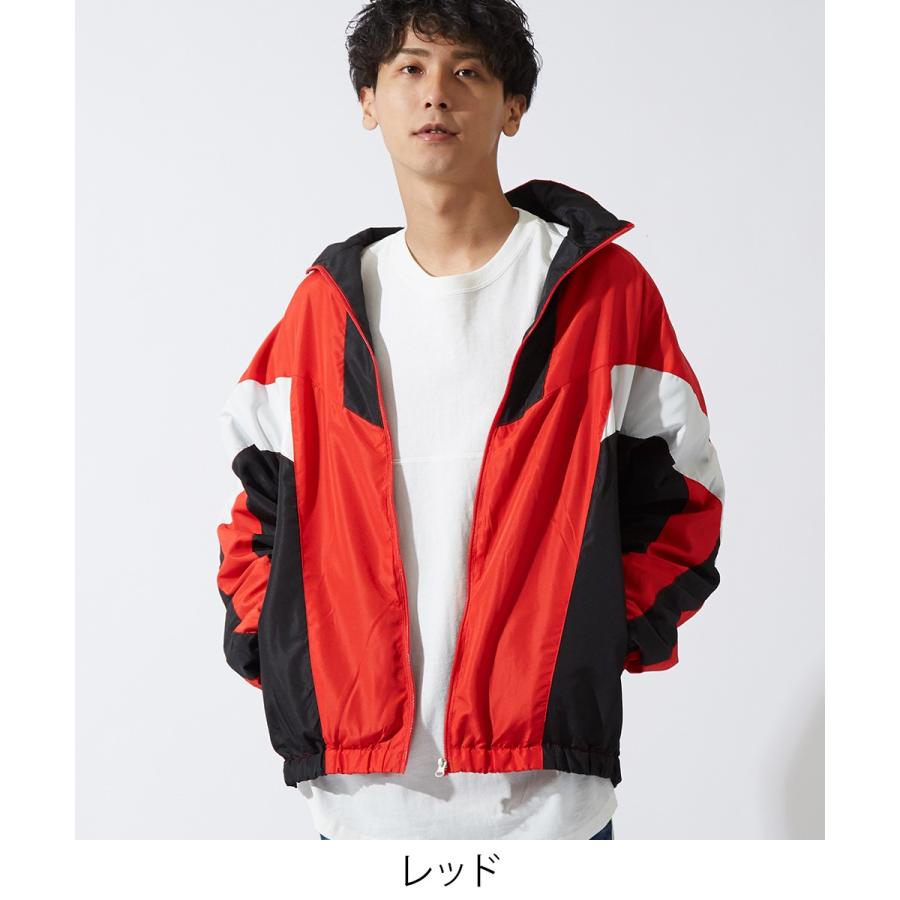 トラックジャケット メンズ ナイロン 大きいサイズ ビッグシルエット シャカシャカ ウインドブレーカー ナイロンジャケットimproves | improves | 04