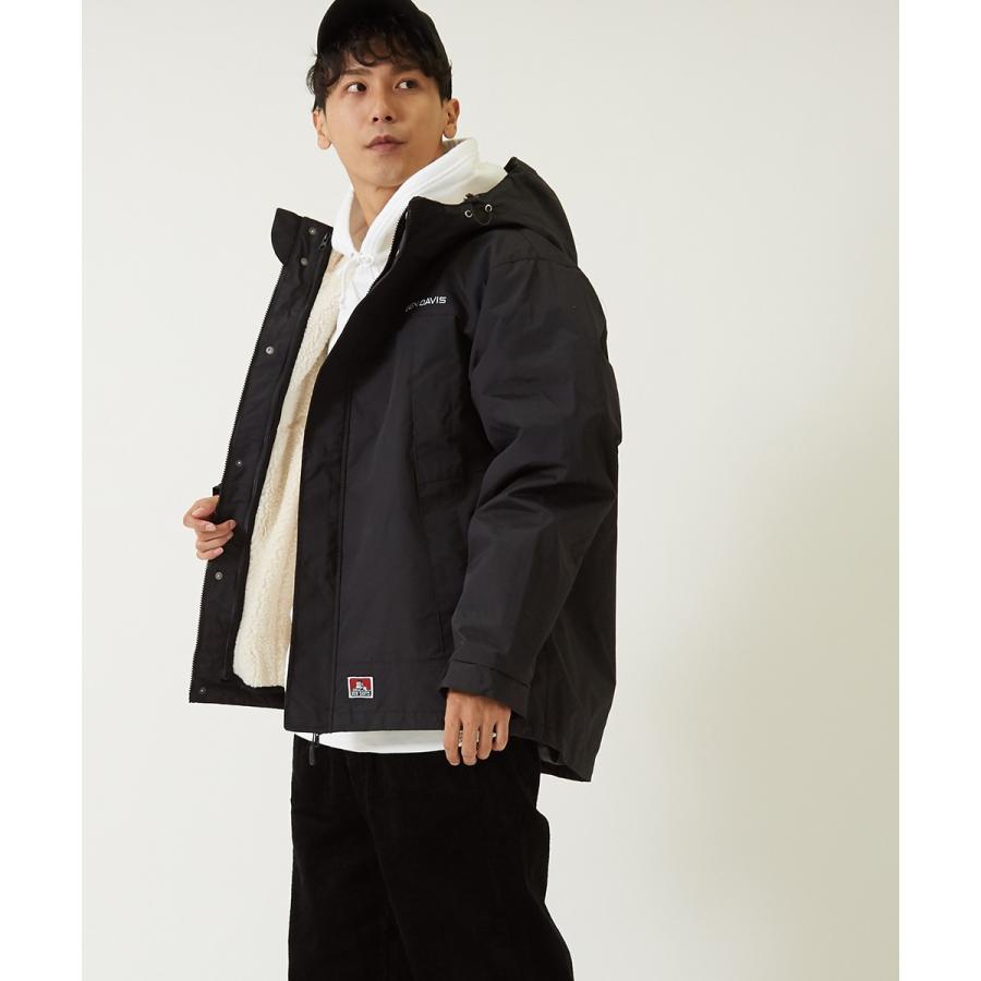 BEN DAVIS（ベンデイビス） マウンテンパーカー メンズ 防寒 裏ボア