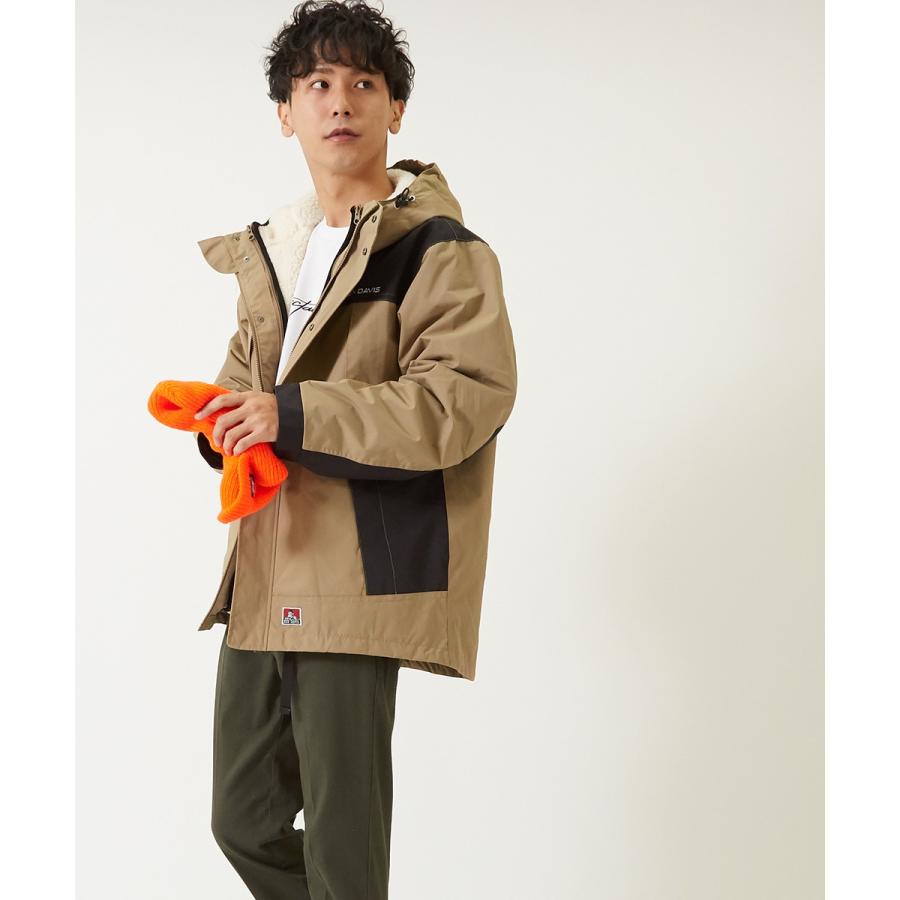 BEN DAVIS（ベンデイビス） マウンテンパーカー メンズ 防寒 裏ボア