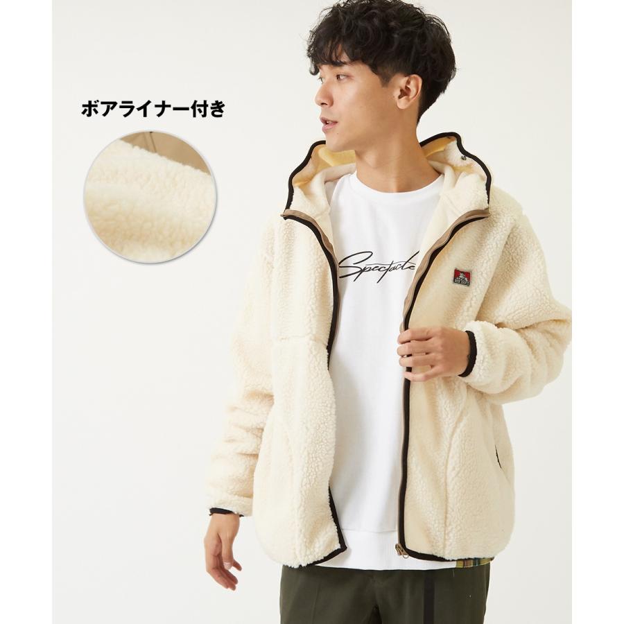 BEN DAVIS（ベンデイビス） マウンテンパーカー メンズ 防寒 裏ボア