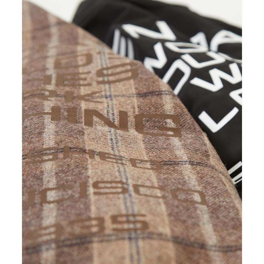 BEN DAVIS ベンデイビス コーチジャケット 裏ボア メンズ チェック柄 ロゴ プリント ゆったり ドロップショルダー 黒 ブランド  ベンデービス improves | BEN DAVIS | 14