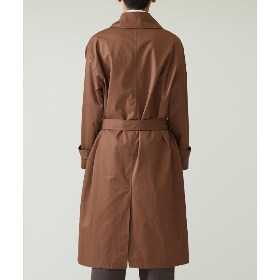 トレンチコート メンズ  コート ロングコート ゆったり 大きいサイズ 黒 緑 ロング丈 軽量 ミリタリー きれいめ improves | improves | 13