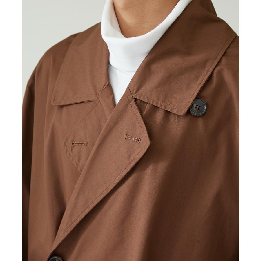 Anplegant トレンチコート improves トレンチコート メンズ コート ロングコート ゆったり 大きい