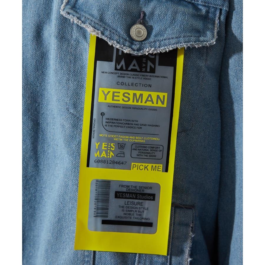 デニムジャケット メンズ 裏ボア 大きいサイズ ビッグシルエット オーバーサイズ ビッグロゴ バックプリント ボアジャケット ボアGジャン | improves | 10