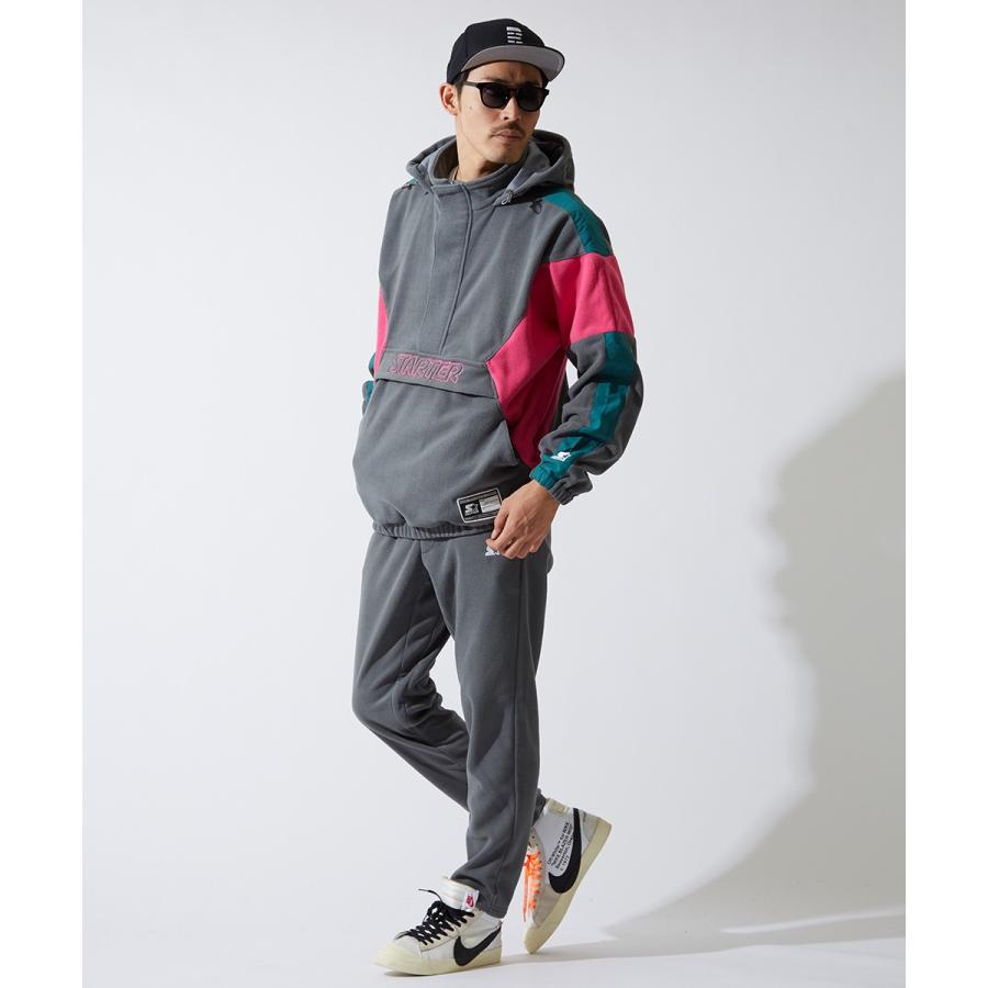 STARTER BLACK LABEL スターターブラックレーベル トラックパンツ メンズ フリースパンツ ゆったり セットアップ可能 大きいサイズ | improves | 03