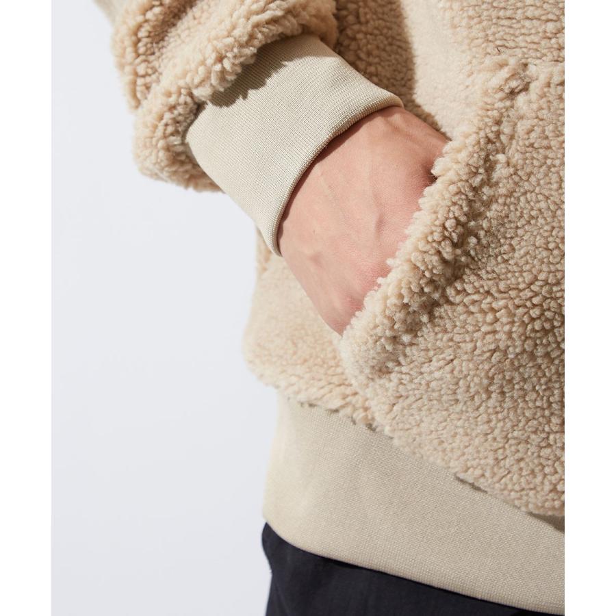 STARTER BLACK LABEL スターターブラックレーベル ボアパーカー メンズ もこもこ 厚手 プルオーバー ゆったり 大きいサイズ オーバーサイズ | improves | 13