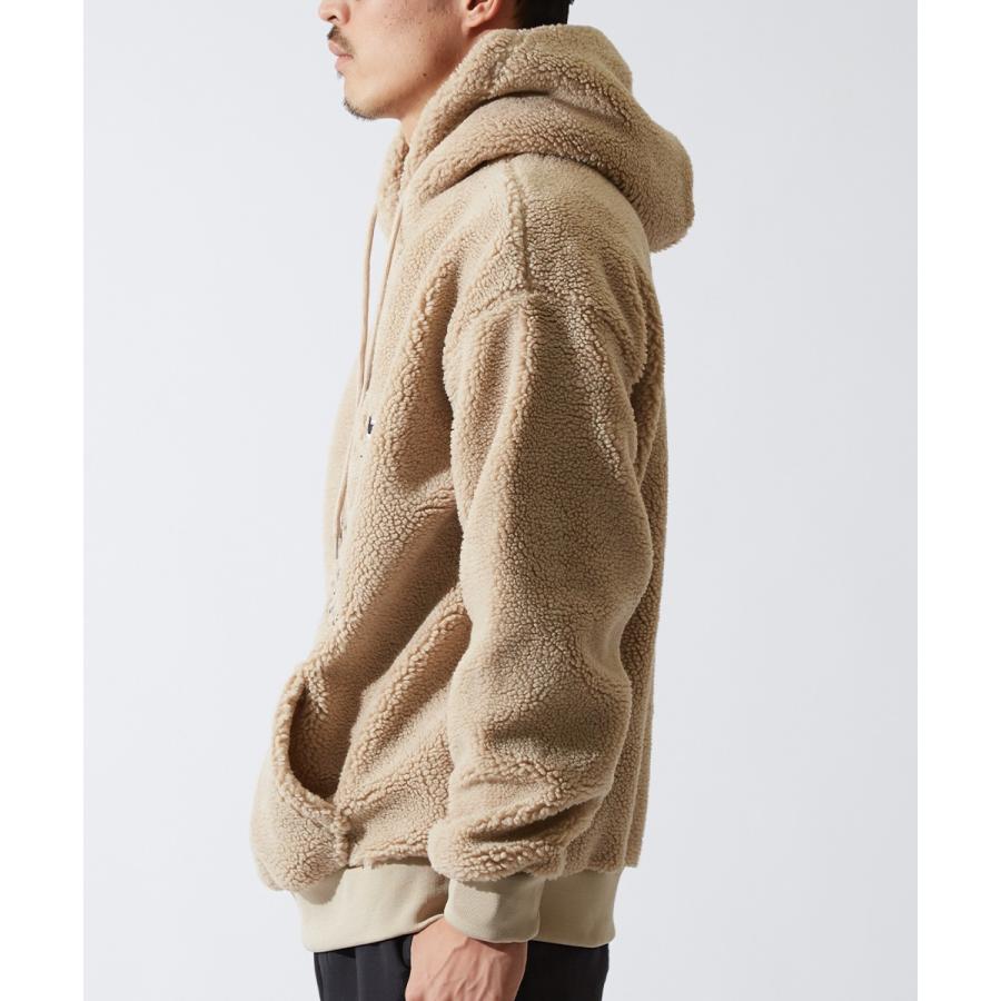 STARTER BLACK LABEL スターターブラックレーベル ボアパーカー メンズ もこもこ 厚手 プルオーバー ゆったり 大きいサイズ オーバーサイズ | improves | 09