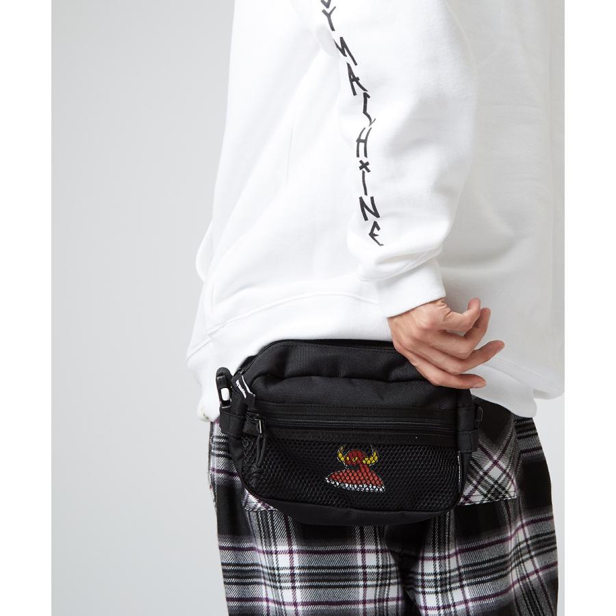 TOY MACHINE トイマシーン ウエストポーチ メンズ おしゃれ 迷彩柄 カモフラ柄 カモフラージュ 黒 鞄 カバン ポーチ ウエストバッグ ボディーバッグ ブランド | improves | 03