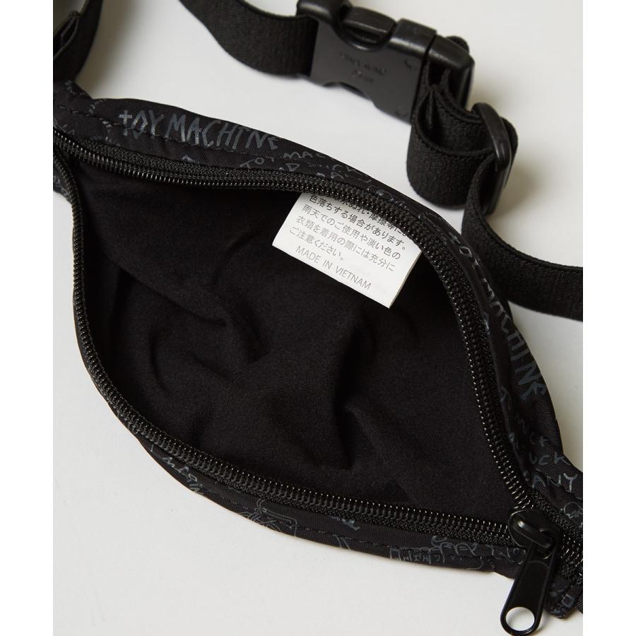 TOY MACHINE トイマシーン ポーチ メンズ  ウェアラブルポーチ 小さめ おしゃれ 小物入れ 黒 鞄 カバン かばん バッグ ブランド アウトドア 旅行 | improves | 08