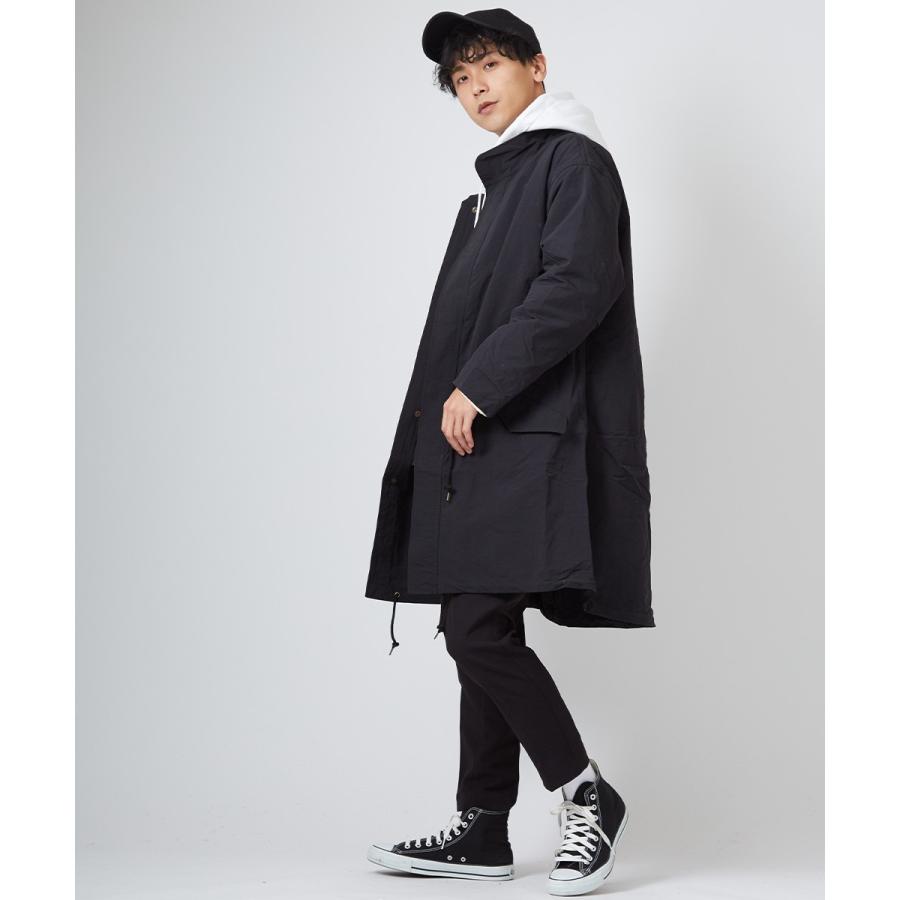 improves モッズコート メンズ ロング 裏ボア ロングコート