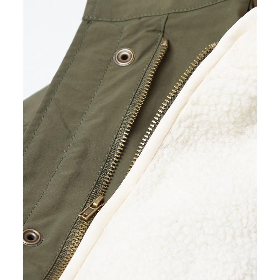 モッズコート メンズ ロング 裏ボア ロングコート スタンドカラー 撥水 ライナー付き 取り外し ミリタリー コート ミリタリージャケット improves | improves | 13