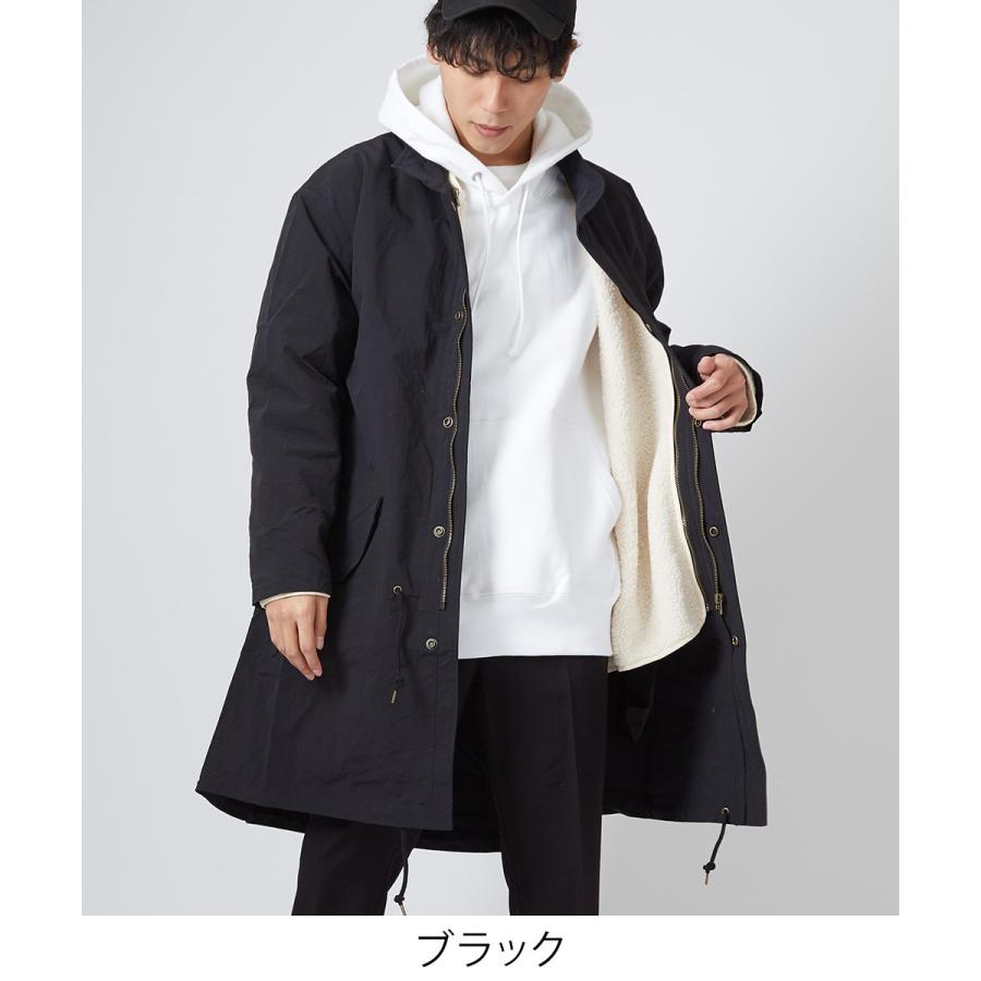 improves（インプローブス） モッズコート メンズ ロング 裏ボア