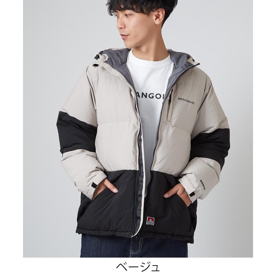 BEN DAVIS ベンデイビス ダウンジャケット メンズ 撥水加工 スタンドカラー 黒 ダウン ブルゾン ジャンバー ジャンパー ブランド ベンデービス | BEN DAVIS | 05